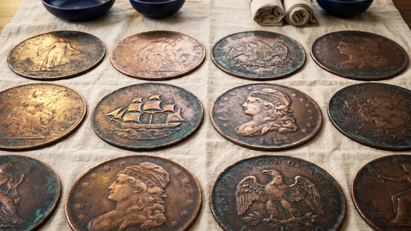 Hard Times Token Designs and Slogans Explained