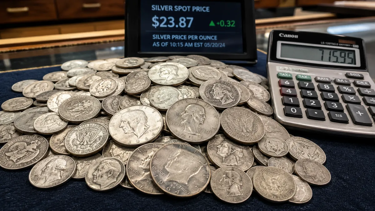 Silver Coin Melt Value: How to Calculate It