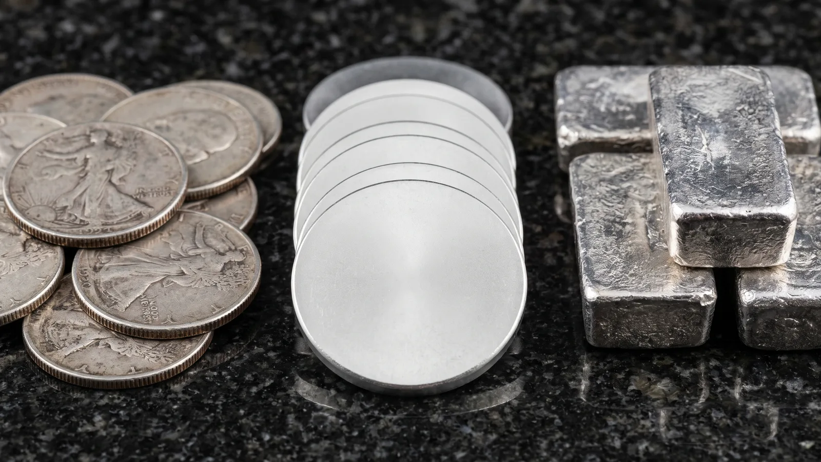 Silver Rounds vs. Coins vs. Bars: Which Should You Buy?