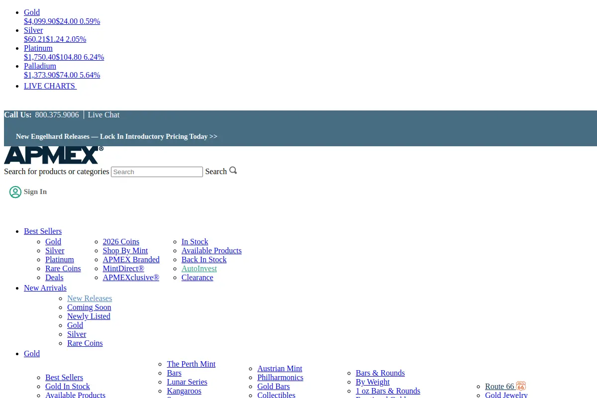 APMEX website